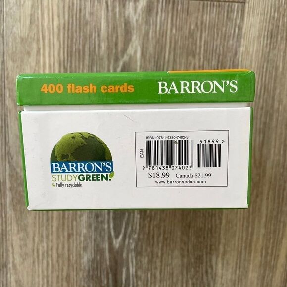 Barons AP US government flash cards - Picture 5 of 5